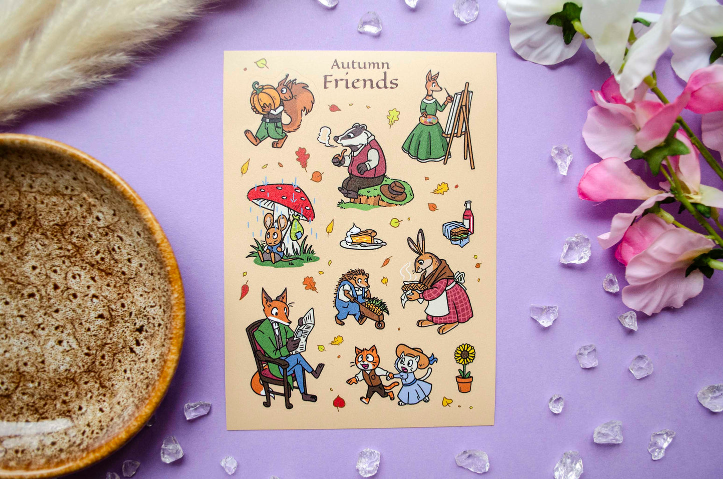 Autumn Friends - Tarra-arkki