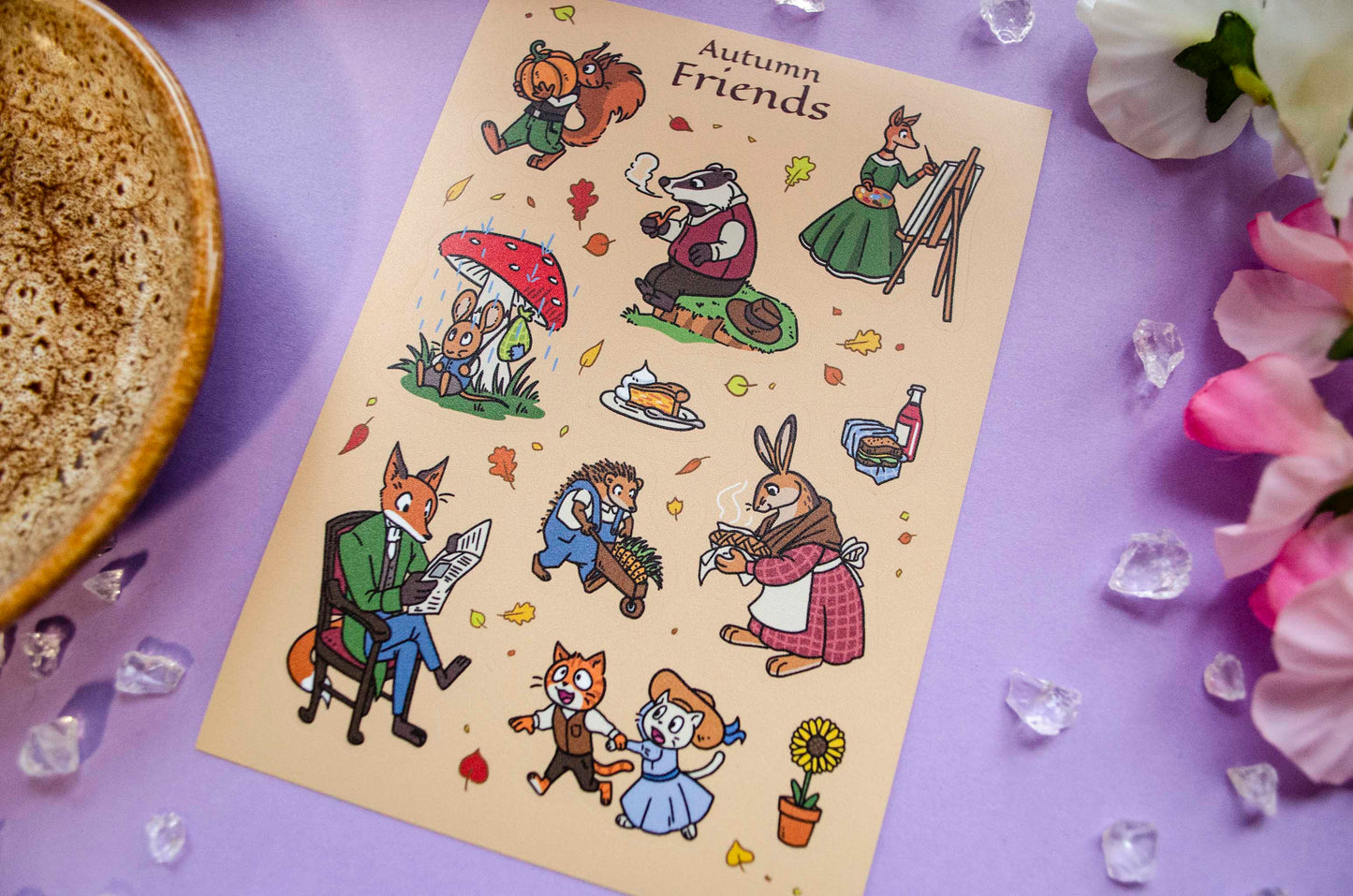 Autumn Friends - Tarra-arkki