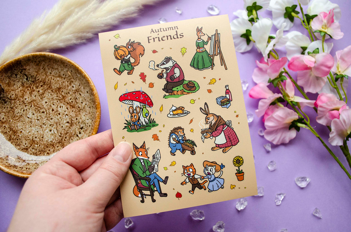 Autumn Friends - Tarra-arkki