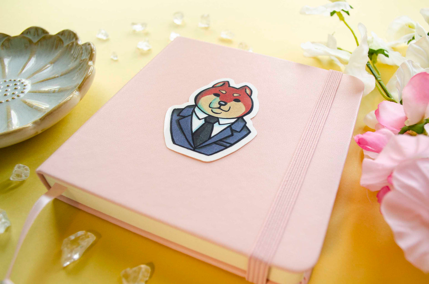 Business Shiba - Vinyylitarra