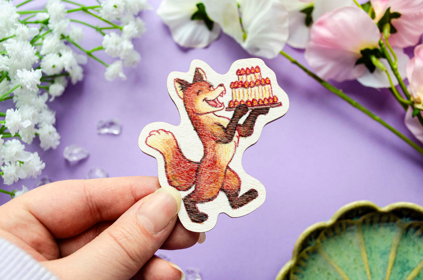 Kettu ja kakku - Magneetti