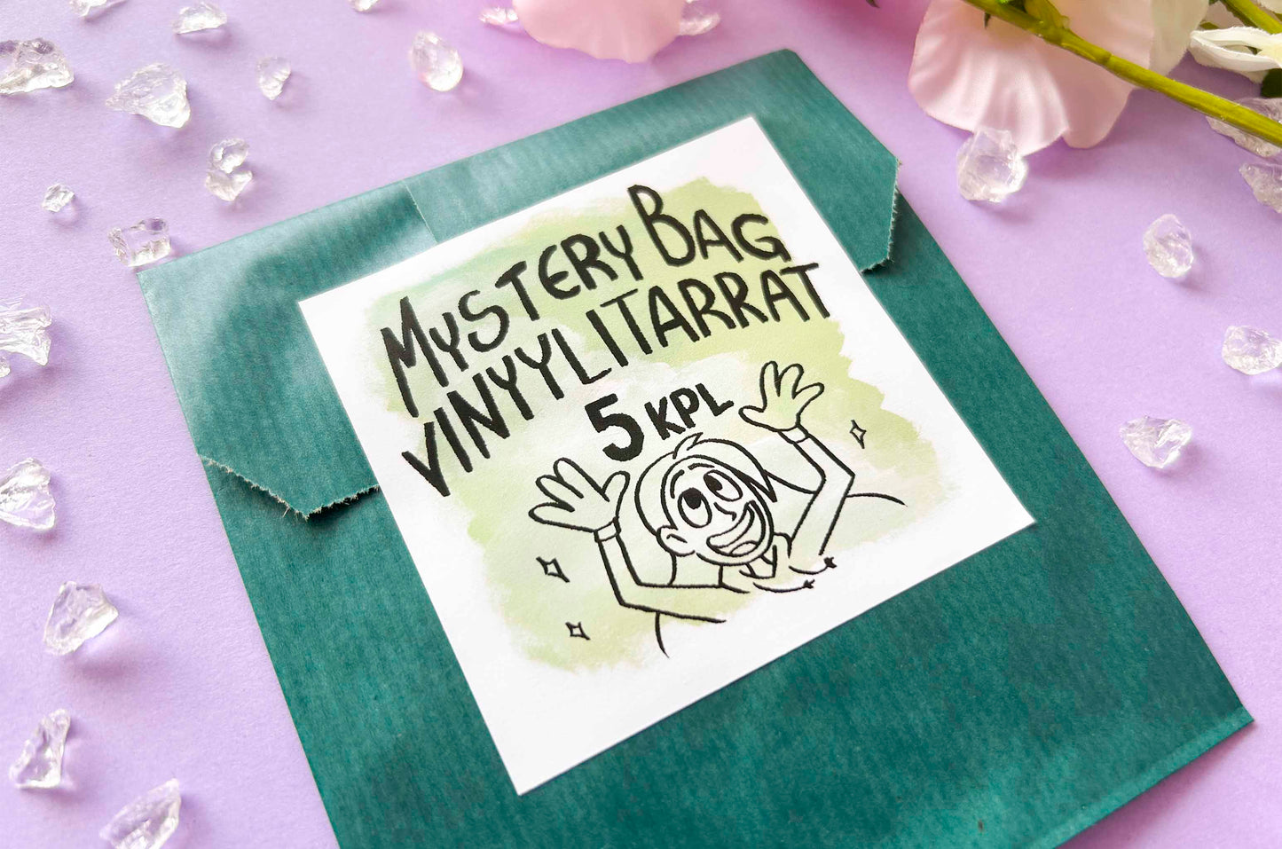 Mystery Bag - Vinyylitarrat 5 kpl