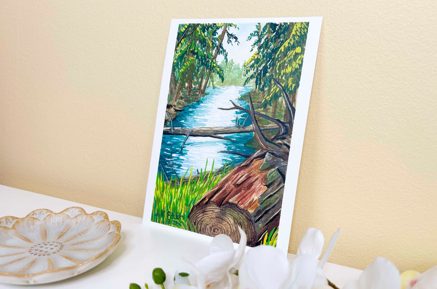 Peltolammi - A5 Taideprintti