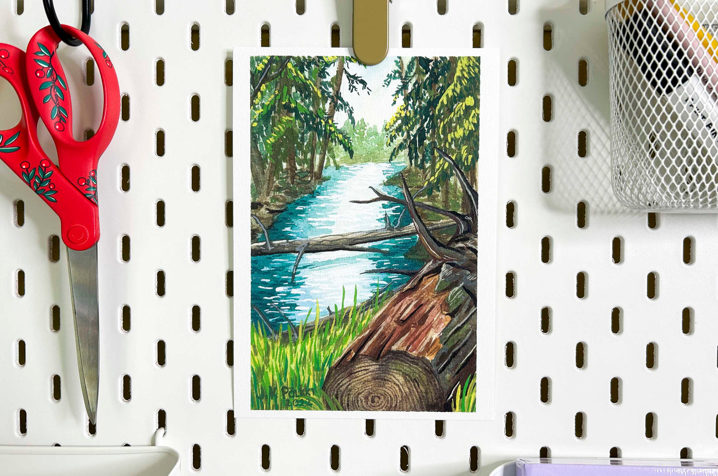 Peltolammi - A5 Taideprintti