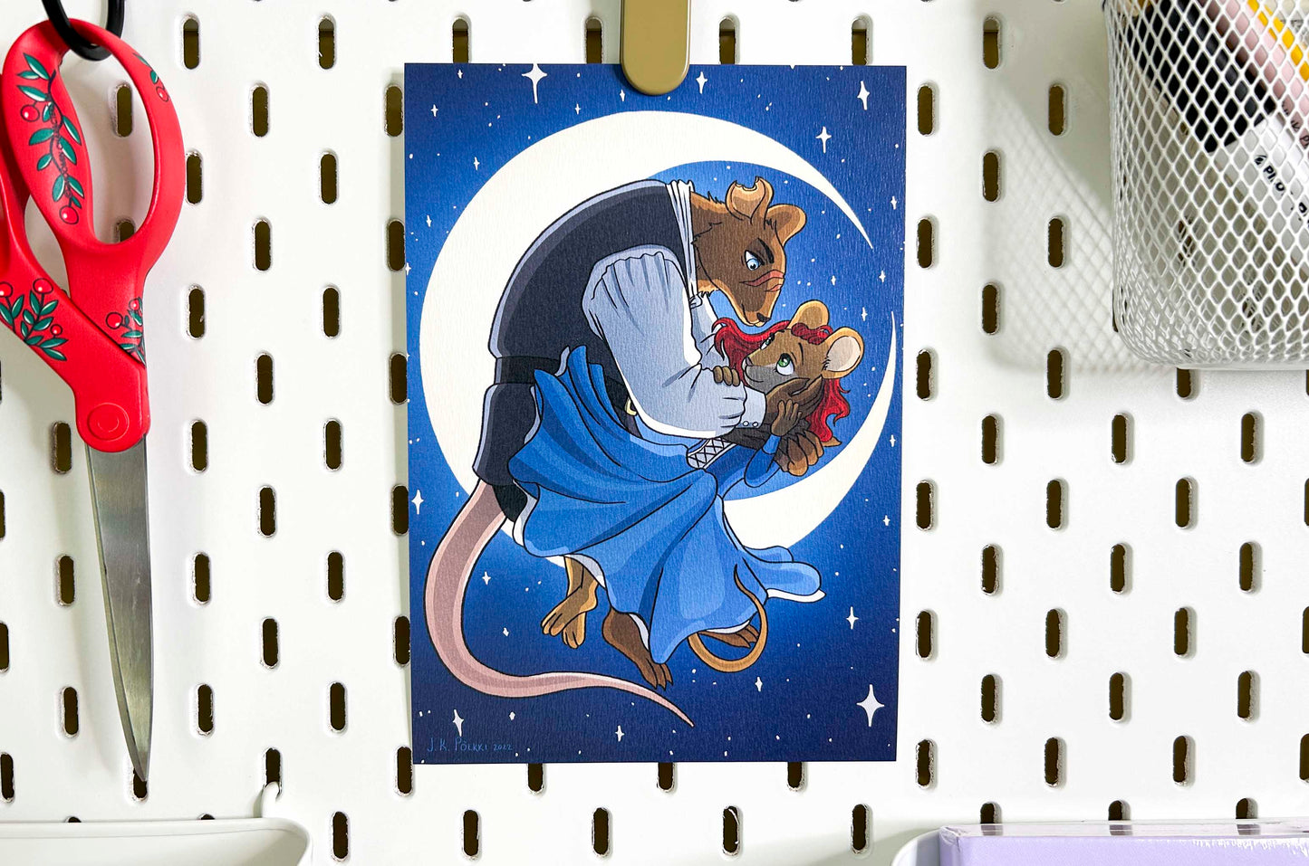 Rat and Mouse - A5 Taideprintti