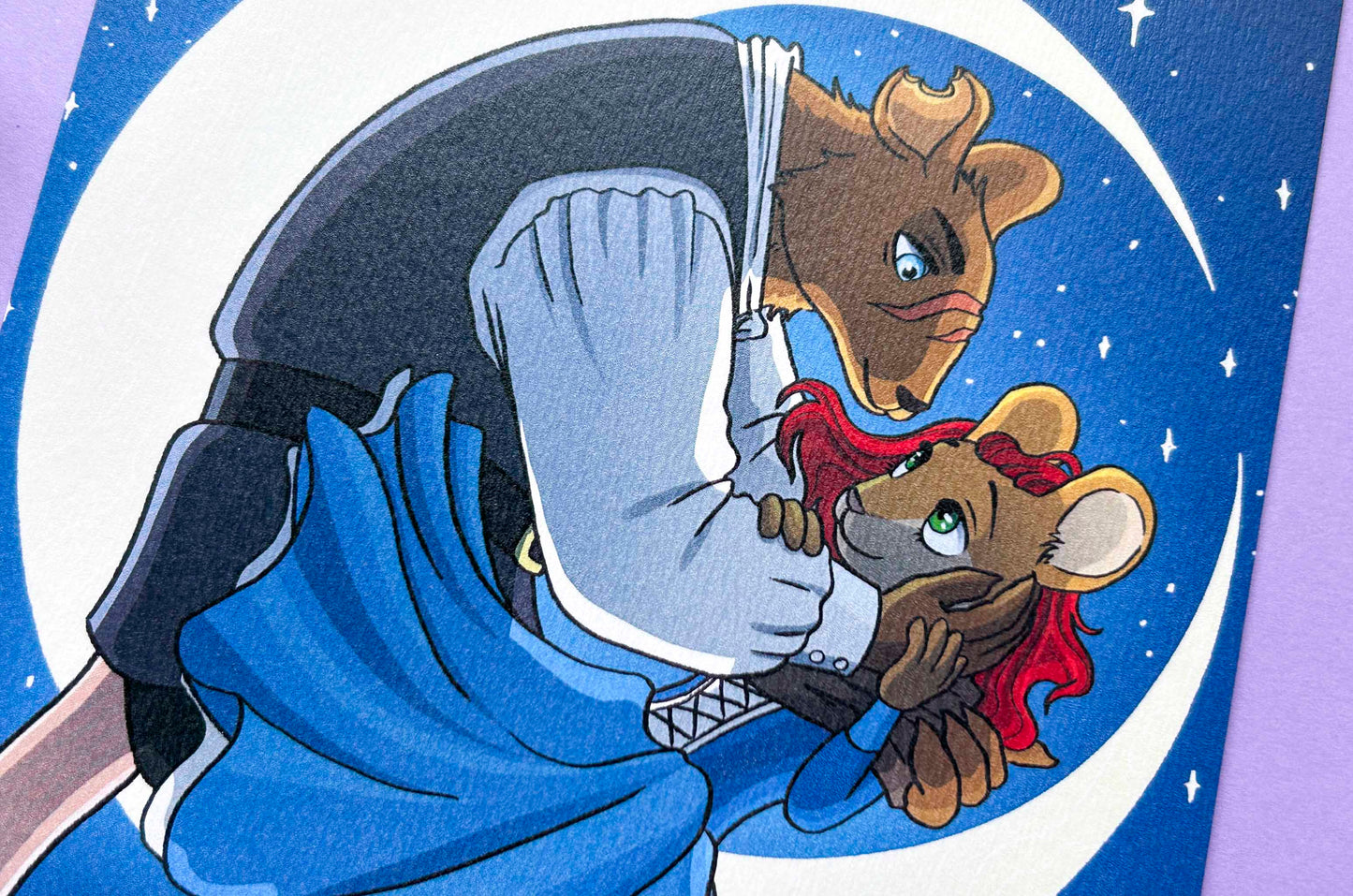 Rat and Mouse - A5 Taideprintti