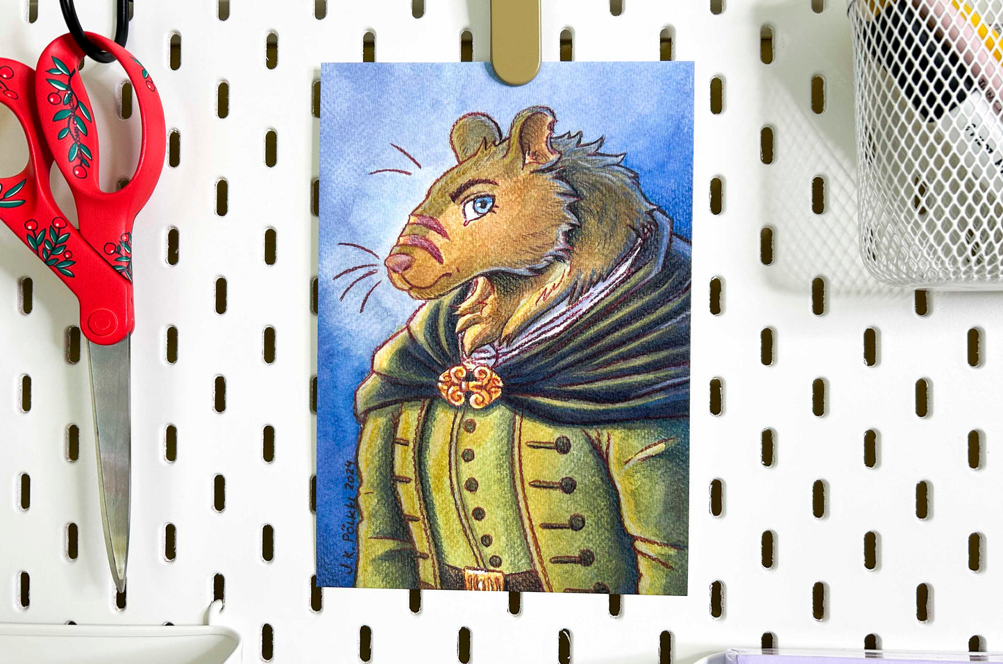 Rotan muotokuva  - A5 Taideprintti