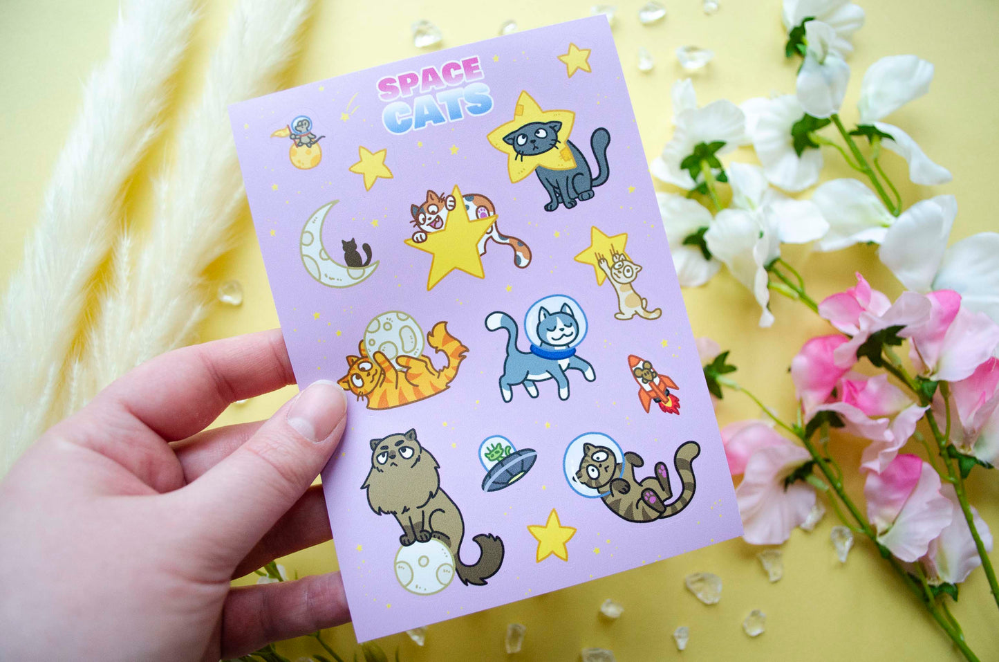 Avaruuskissat - Space Cats - Tarra-arkki