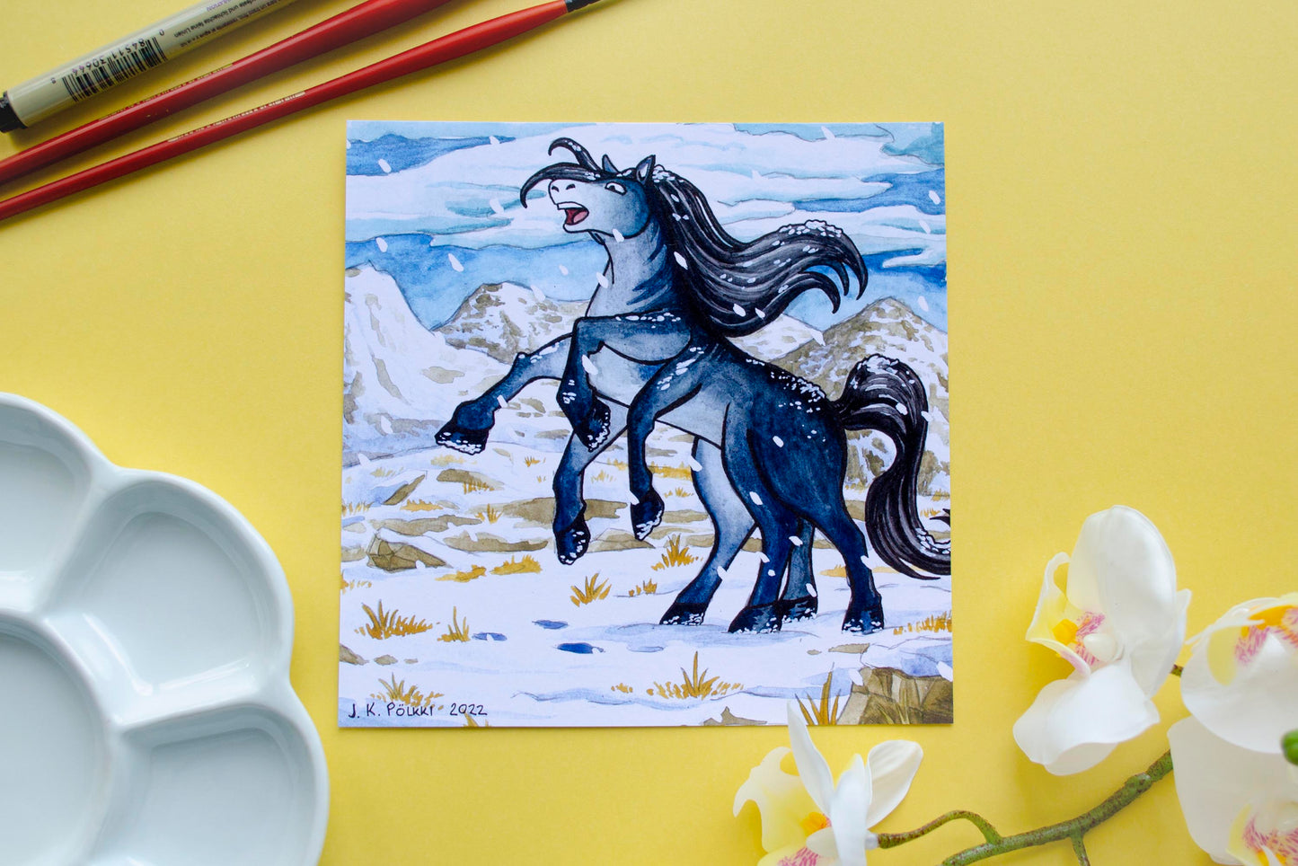 Sleipnir - Postikortti