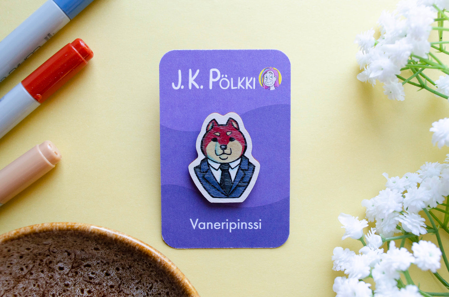 Business Shiba - Vaneripinssi