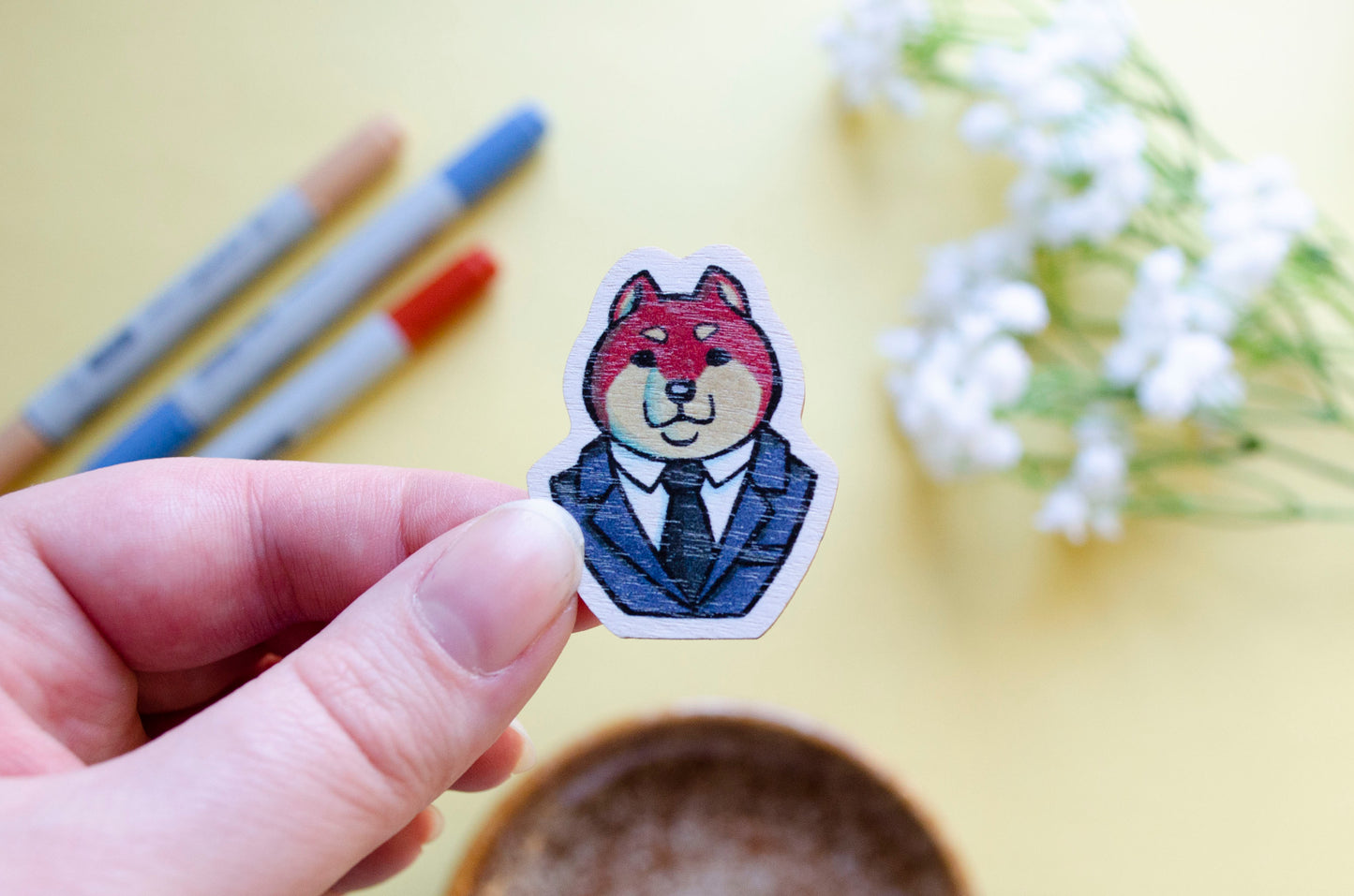 Business Shiba - Vaneripinssi