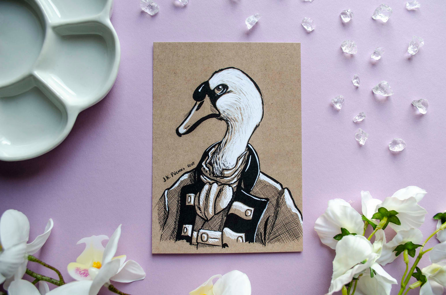 Joutsen - Postikortti