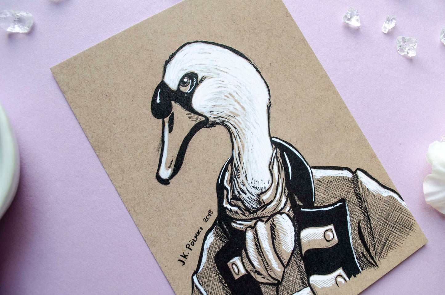 Joutsen - Postikortti