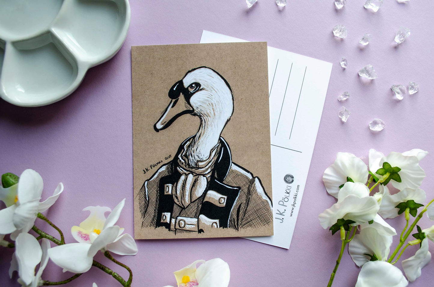 Joutsen - Postikortti