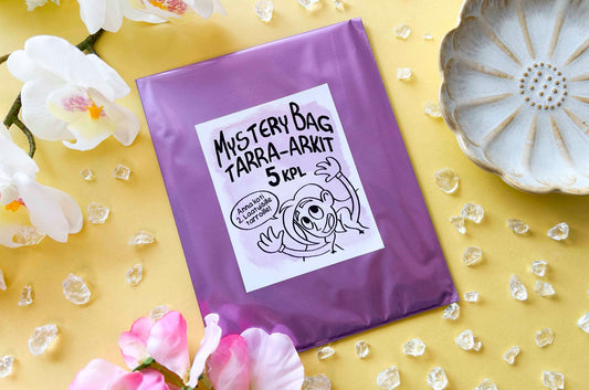 Mystery Bag - Tarra-arkit 5 kpl