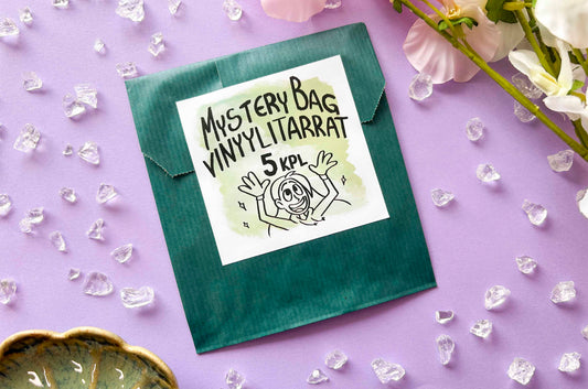 Mystery Bag - Vinyylitarrat 5 kpl