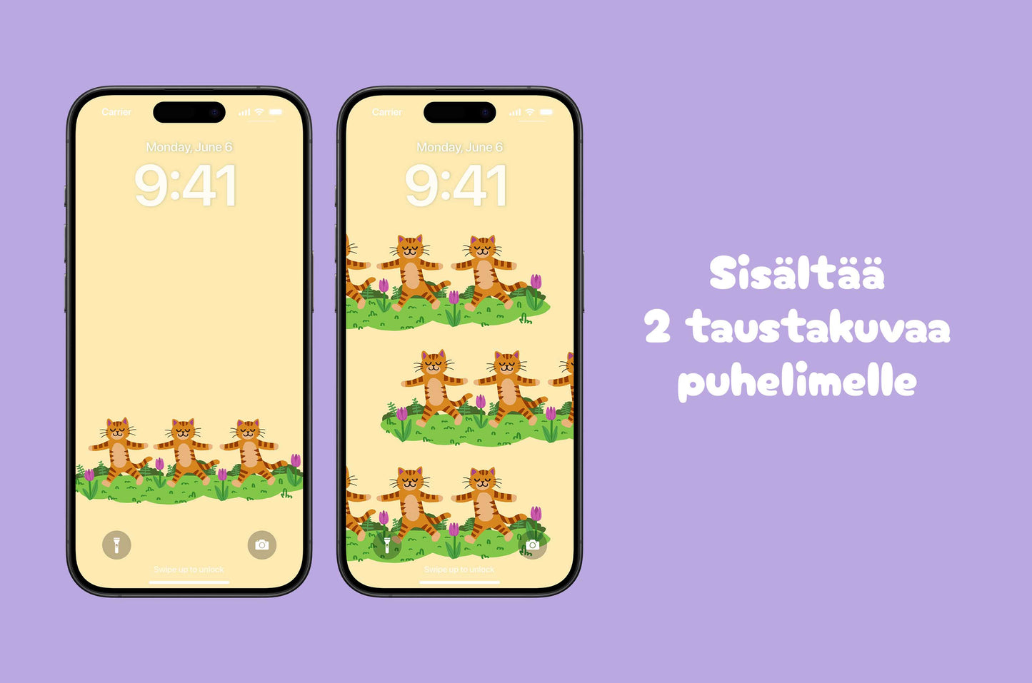 Tanssivat kissat - Taustakuvat puhelimelle ja tietokoneelle