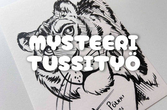 Mysteeri tussityö - Vain tämän viikonlopun ajan! ✨
