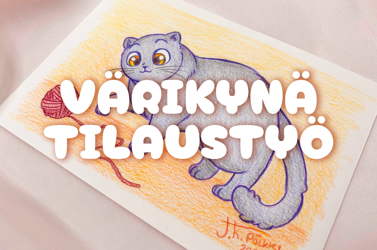 Tilaustyö - A5 Värikynä