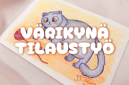 Tilaustyö - A5 Värikynä