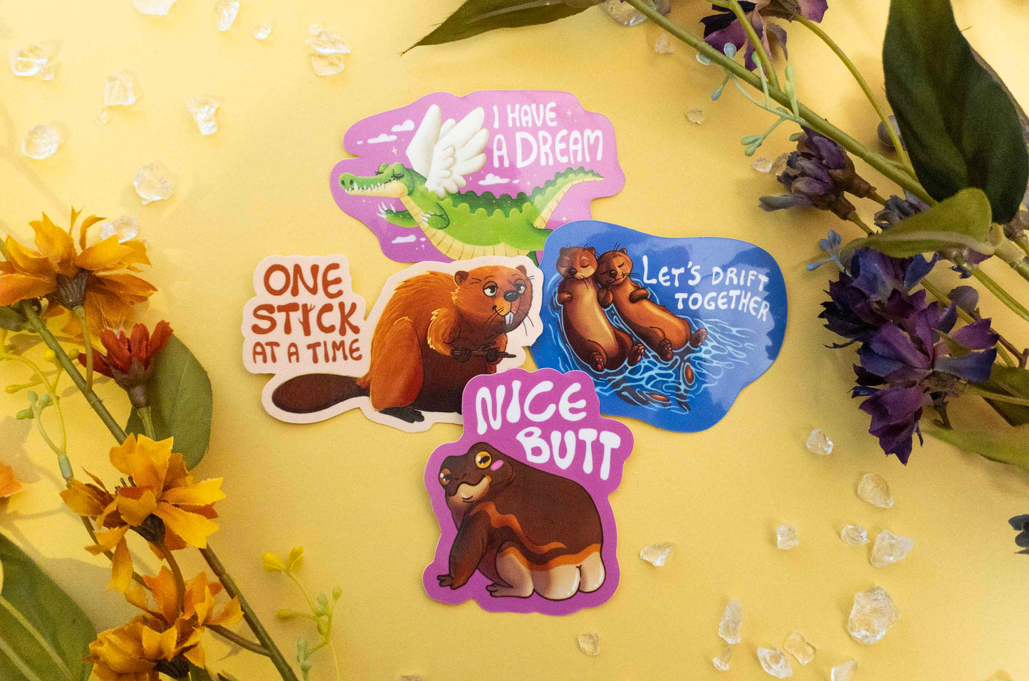 I'm Beautiful and Unique! - Leijona Collegepaita ja Inspiration Tarrabundle - ENNAKKOMYYNTI