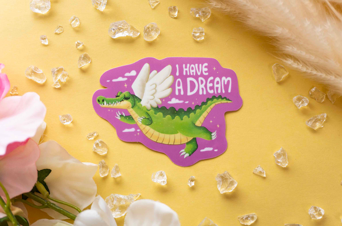 I'm Beautiful and Unique! - Leijona Collegepaita ja Inspiration Tarrabundle - ENNAKKOMYYNTI